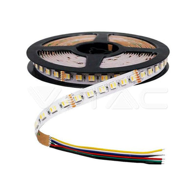 LED STRISCIA SMD5050 60 LED 24V IP65 3 IN 1 RGB