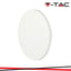 8W WALL LAMPADA DA GIARDINO BRIDGLUX CHIP CORPO BIANCO ROTONDO IP65 3000K