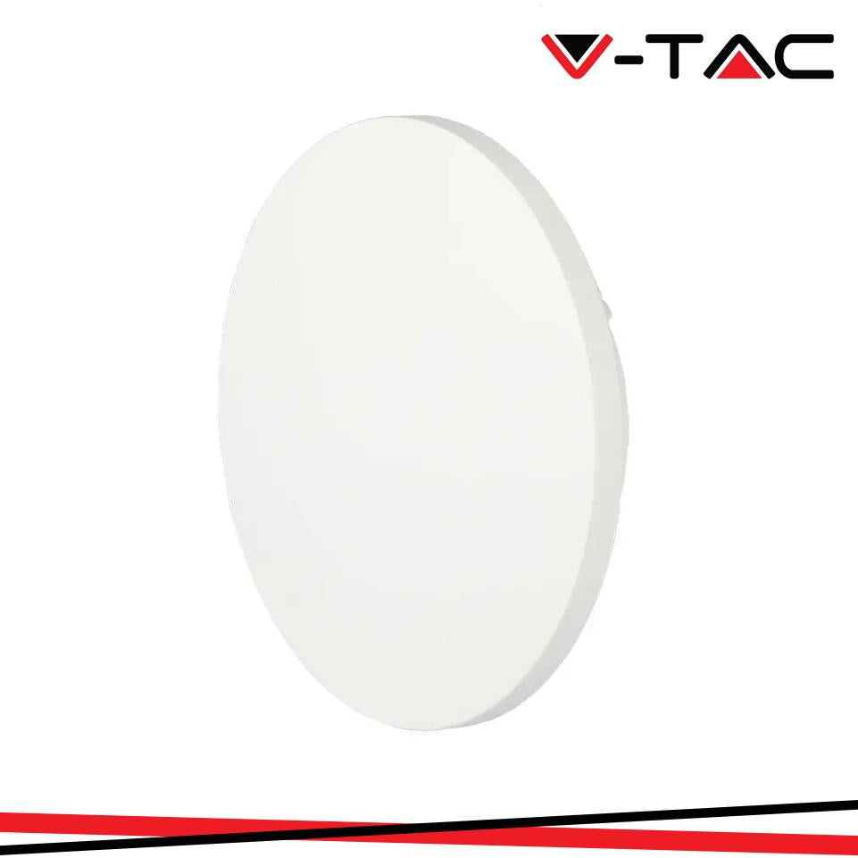 8W WALL LAMPADA DA GIARDINO BRIDGLUX CHIP CORPO BIANCO ROTONDO IP65 3000K