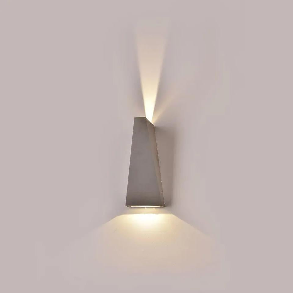 6W LED LAMPADA DA GIARDINO CORPO GRIGIO IP65 3000K