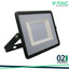 100W LED PROIETTORE SMD E-SERIES G2 CORPO NERO 4000K