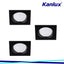 SET DI FARETTI INCASSO COMPLETI DI LAMPADE TRIBIS II L B - KANLUX