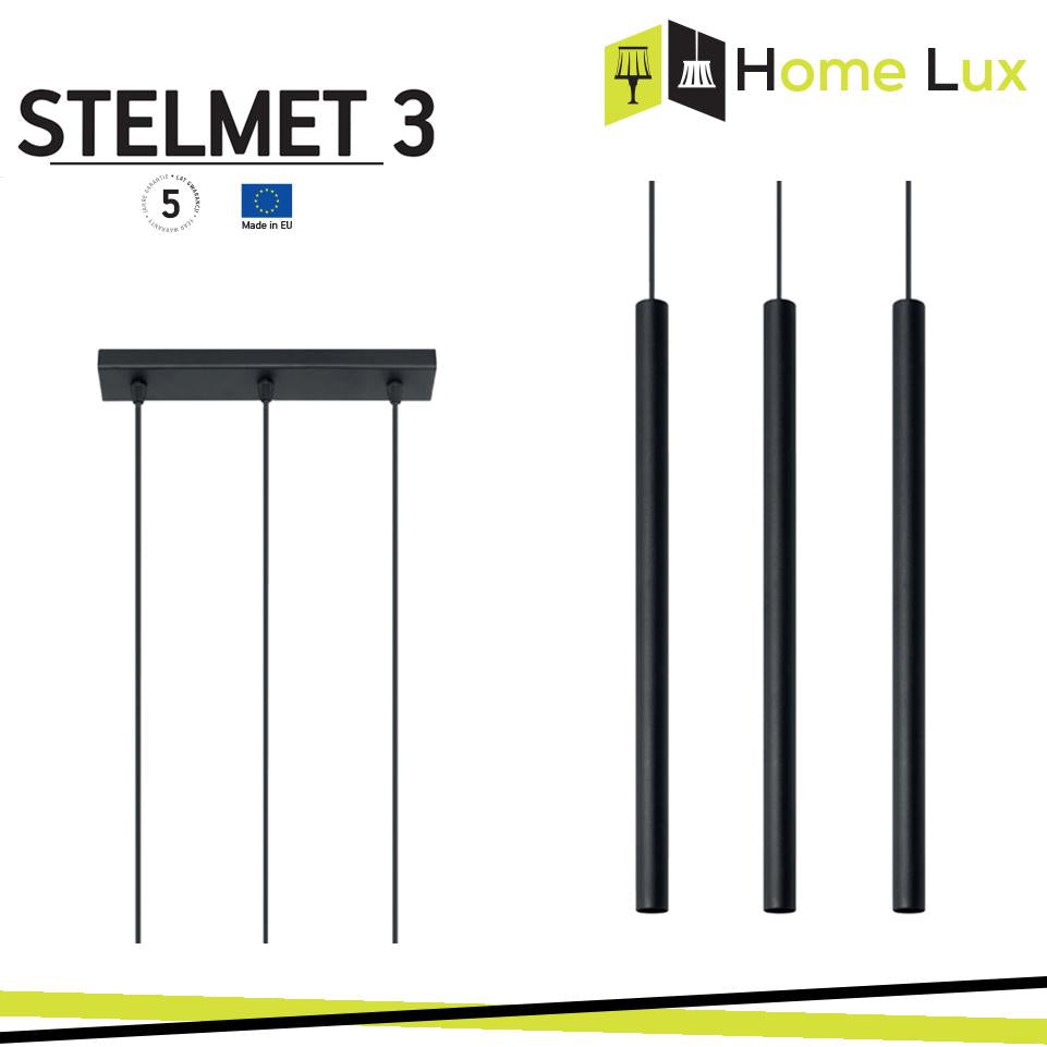 PENDENTE STELMET 3XG9 IN METALLO NERO