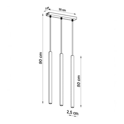 PENDENTE STELMET 3XG9 IN METALLO NERO