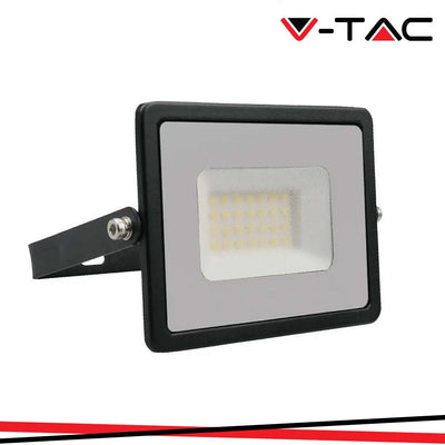 30W LED PROIETTORE SMD E-SERIES G2 CORPO NERO 6500K