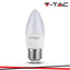 LED LAMPADINA 4.5W E27 CANDLE 4500K