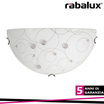 APPLIQUE JOLLY MEZZALUNA 30CM  E27
