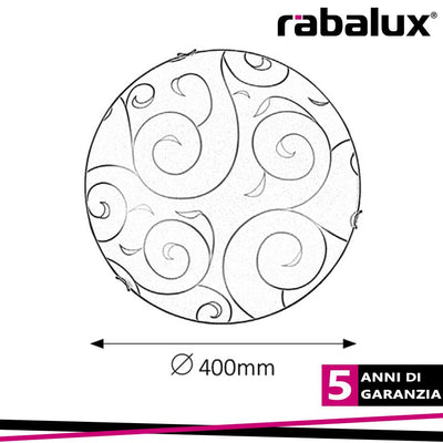 APPLIQUE HARMONY LUX 40CM 2XE27