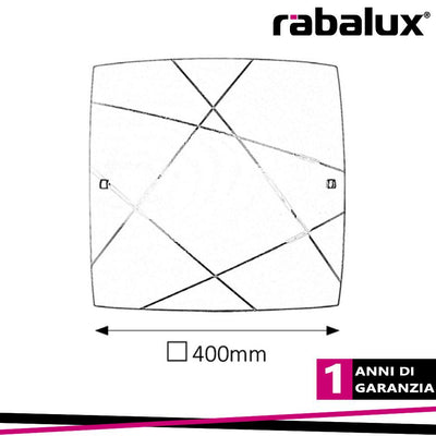 APPLIQUE PHAENDRA 40X40 2XE27