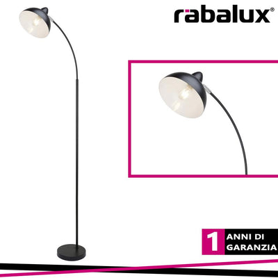 LAMPADA A PIANTANA DARON 160CM NERO E27