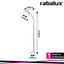 LAMPADA A PIANTANA DARON 160CM SATINATO E27