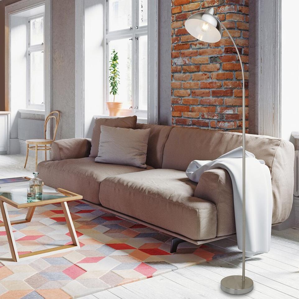 LAMPADA A PIANTANA DARON 160CM SATINATO E27