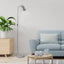 LAMPADA A PIANTANA MALIA 135CM GREY E27