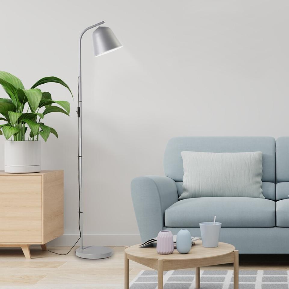 LAMPADA A PIANTANA MALIA 135CM GREY E27