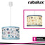 PENDENTE HANKA 28CM E27 AZZURRO