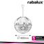 PENDENTE LEON 40CM PARALUME E27