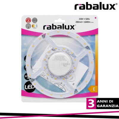 PIASTRA LED 16W 3000K 220MM