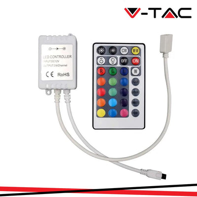 INFRARED CONTROLLER CON TELECOMANDO 3 IN 1 RGB 28 BUTTONS