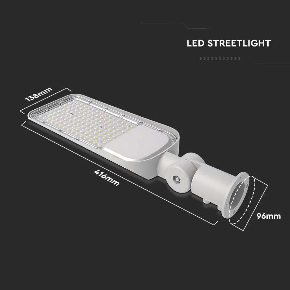 LED ARMATURA STRADALE SAMSUNG CHIP 30W 6400K 100 LM/W
