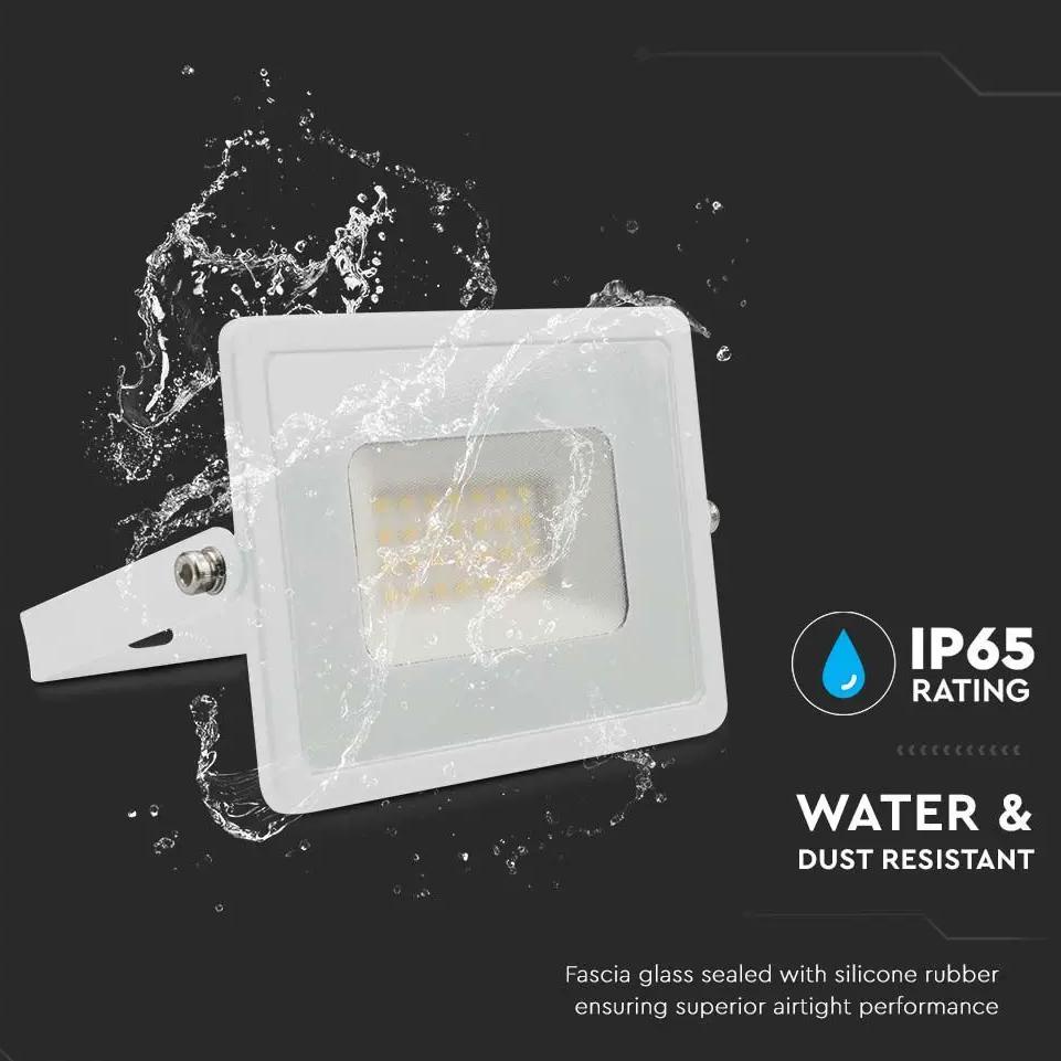 30W LED PROIETTORE SMD E-SERIES G2 CORPO BIANCO 4000K