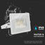 30W LED PROIETTORE SMD E-SERIES G2 CORPO BIANCO 6500K