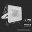 100W LED PROIETTORE SMD E-SERIES G2 CORPO BIANCO 4000K