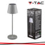 2W LED LAMPADA DA TAVOLO (4400MA BATTERY) IP54 CORPO VERDE 3000K