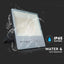 200W LED PROIETTORE SMD SAMSUNG CHIP CORPO NERO 6400K 185 LM/W