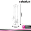 PENDENTE JEZABEL 3XE27 250MM SMOKY GLASS