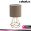 LAMPADA KINGA DA TAVOLO E14 BROWN/GOLD