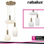 PENDENTE SINOPIA 3XE27 GOLD/OPAL GLASS
