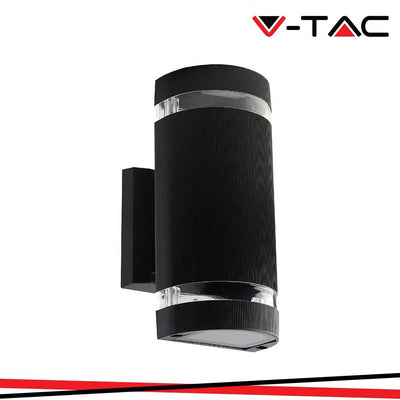 LED LAMPADA DA PARETE WITH CORPO NERO IP44 E27 ROTONDO