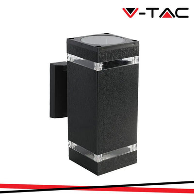 LED LAMPADA DA PARETE WITH CORPO NERO IP44 E27 SQUARE