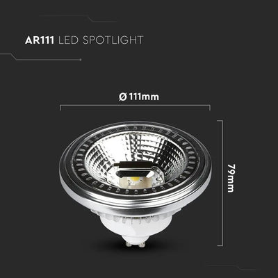 LED LAMPADA AR111 12W GU10   2700K