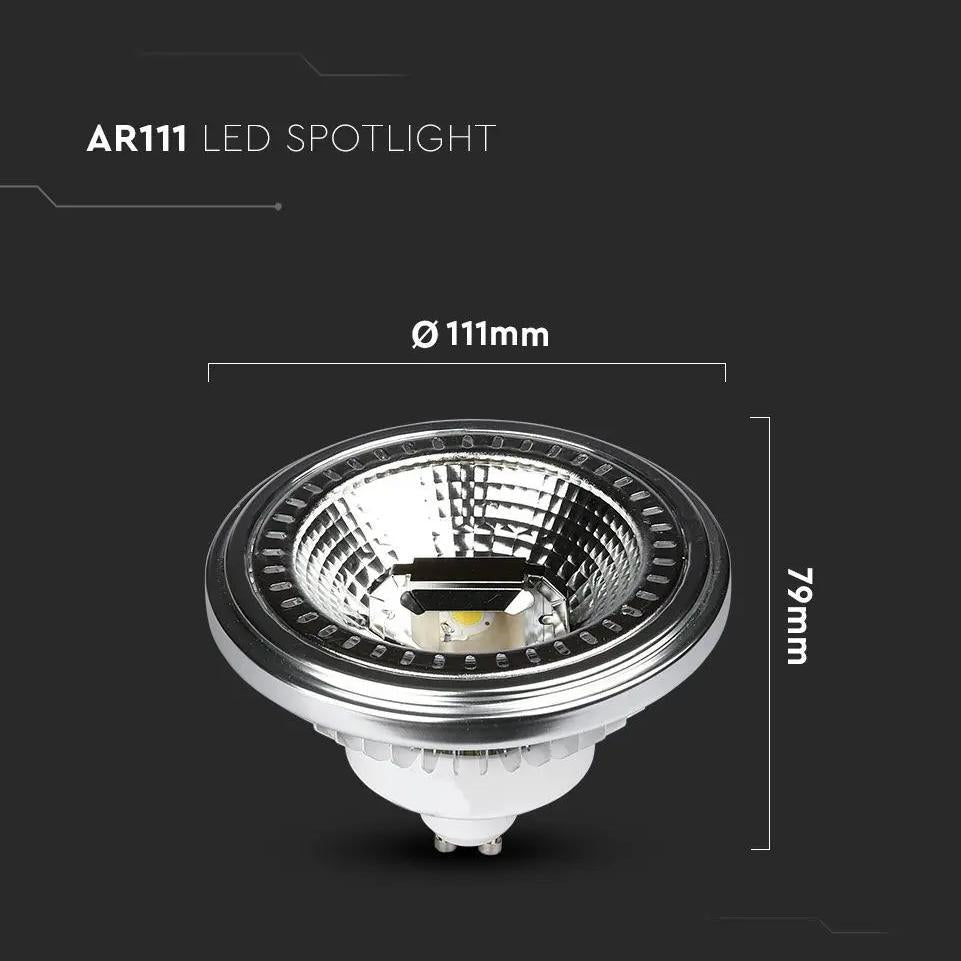 LED LAMPADA AR111 12W GU10   6400K