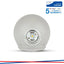 4W LED LAMPADA DA PARETE CORPO GRIGIO ROTONDO IP65 4000K