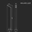 5W LED OUTDOOR BOLLARD LAMP CORPO NERO 4000K IP54