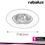 SPOT RELIGHT FIX GU5.3, 12V, SATIN CHROME