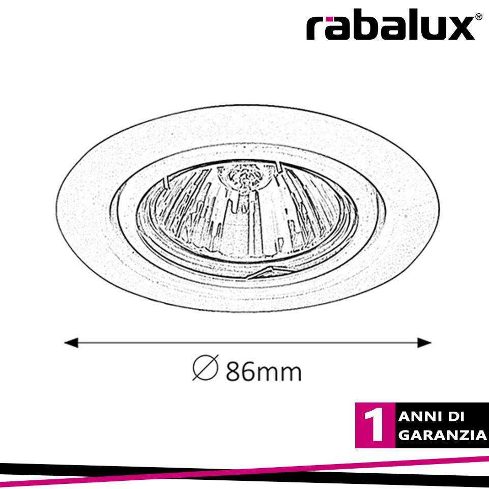 SPOT RELIGHT ROUND ADJ GU5.3  , 12V, WHITE