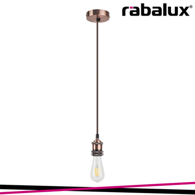 FIXY, PENDANT WITH "IRON CABLE" AND BRONZE METAL PARTS