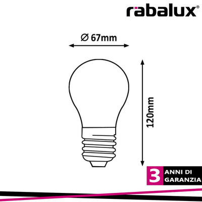 FILAMENT LED E27 A67 11W 2700K 1500LM