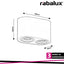 KOBALD, INDOOR ALUMINIUM CEILING LAMP, ROUNDED DOWNLIGHT 18X