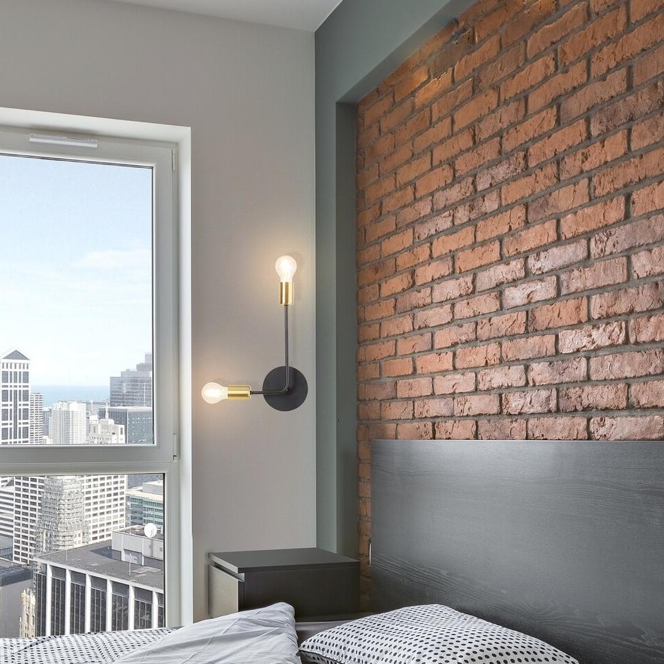 LANNY, INDUSTRIAL STYLE WALL  LAMP