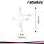 LANNY, INDUSTRIAL STYLE WALL OR CEILING LAMP