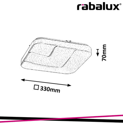 ADON, LED CEILING LAMP, BUILT-IN-LED 18W 1350 LM 4000K, IP20