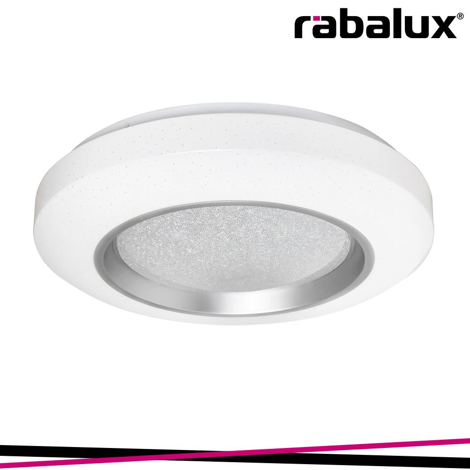 TAYLOR, SPARKLING CEILING LAMP WITH IN-BUILT LED AND REMOTE