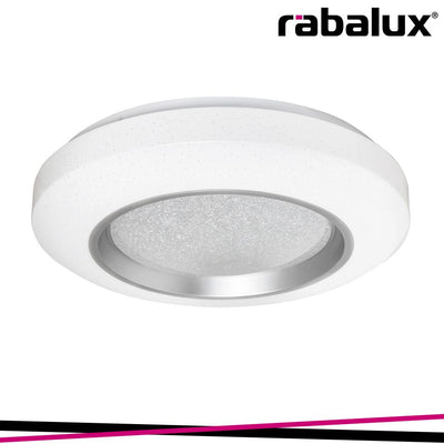 TAYLOR, SPARKLING CEILING LAMP WITH IN-BUILT LED AND REMOTE
