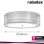 ANASTASIA, MODERN STYLE CEILING LAMP 3XE14 IP20