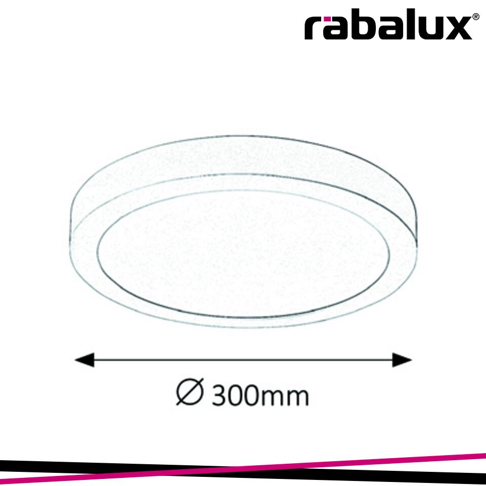 LOIS, SURFACE MOUNTED, SATIN CHROME ROUND LAMP WITH IN-BUILT