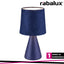 NALANI, VELVET TABLE LAMP, BLUE, E14 1XMAX40W, CABLE COLOR B